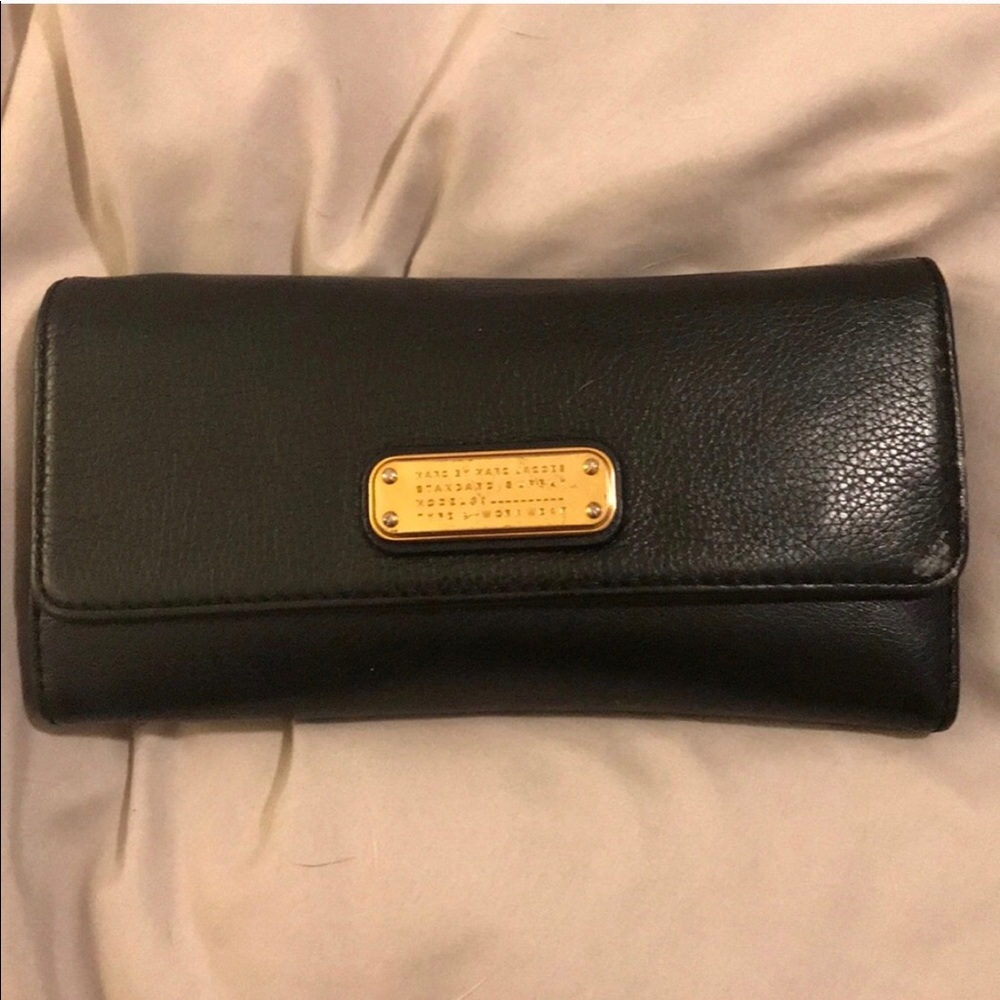 Black Marc by Marc Jacobs Leather Wallet